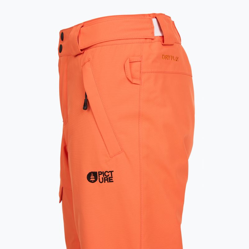 Spodnie narciarskie dziecięce Picture Time 10/10 neon flare 4