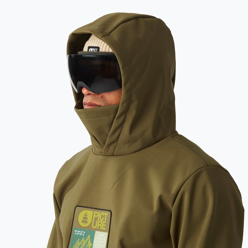 Kurtka snowboardowa męska Picture Parker 5/5 tobacco 5