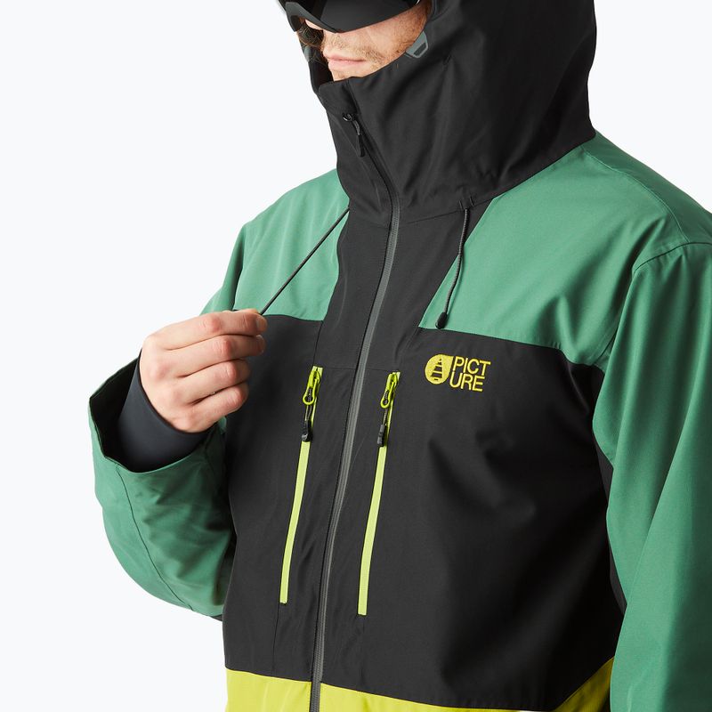 Kurtka narciarska męska Picture Object smoke pine black 5