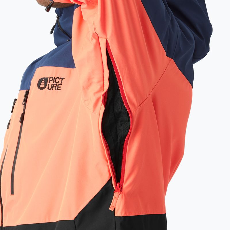 Kurtka narciarska męska Picture Object pariot blue neon flare 7