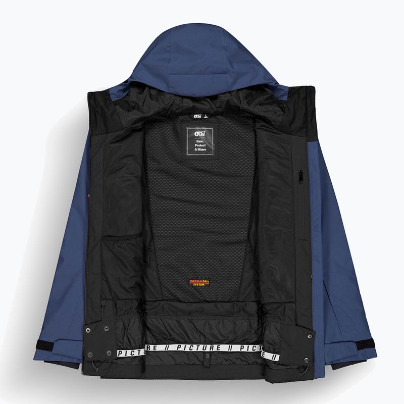 Kurtka narciarska męska Picture Object pariot blue neon flare 14