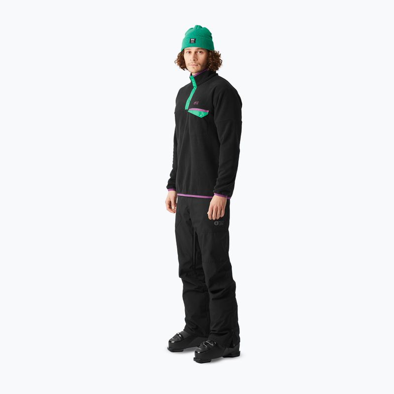 Bluza polarowa narciarska męska Picture Arcca 1/4 Zip black 4