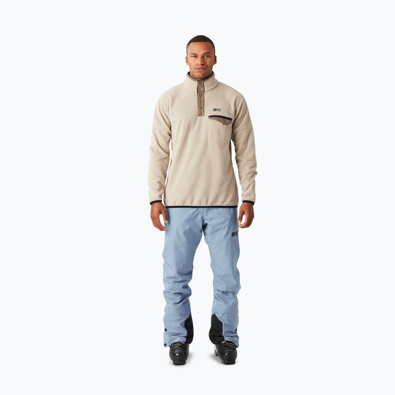Bluza polarowa narciarska męska Picture Arcca 1/4 Zip pure cashmere 2