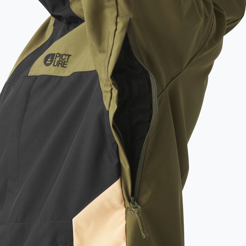 Kurtka narciarska damska Picture Seakrest tobacco black 6