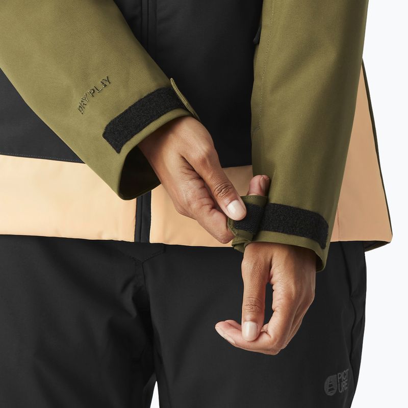 Kurtka narciarska damska Picture Seakrest tobacco black 7
