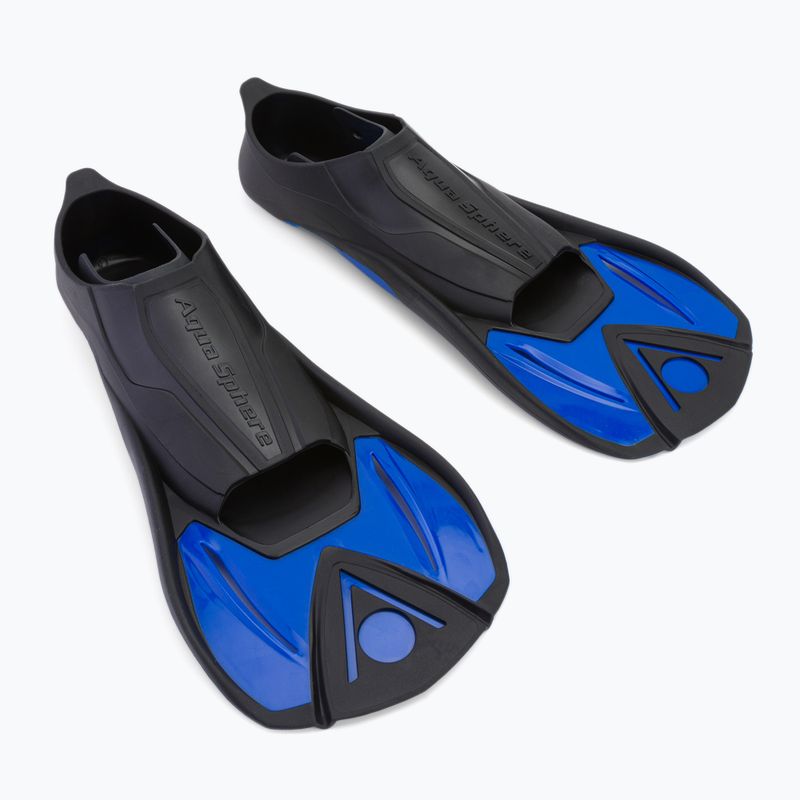 Płetwy do pływania Aquasphere Microfin blue/black 3