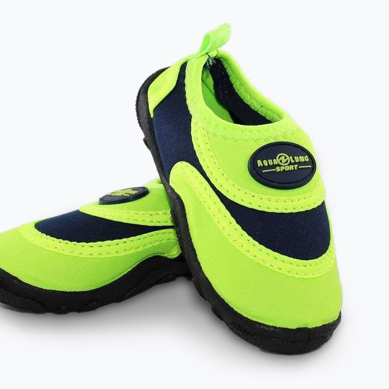 Buty do wody juniorskie Aqualung Beachwalker bright green/navy blue 10