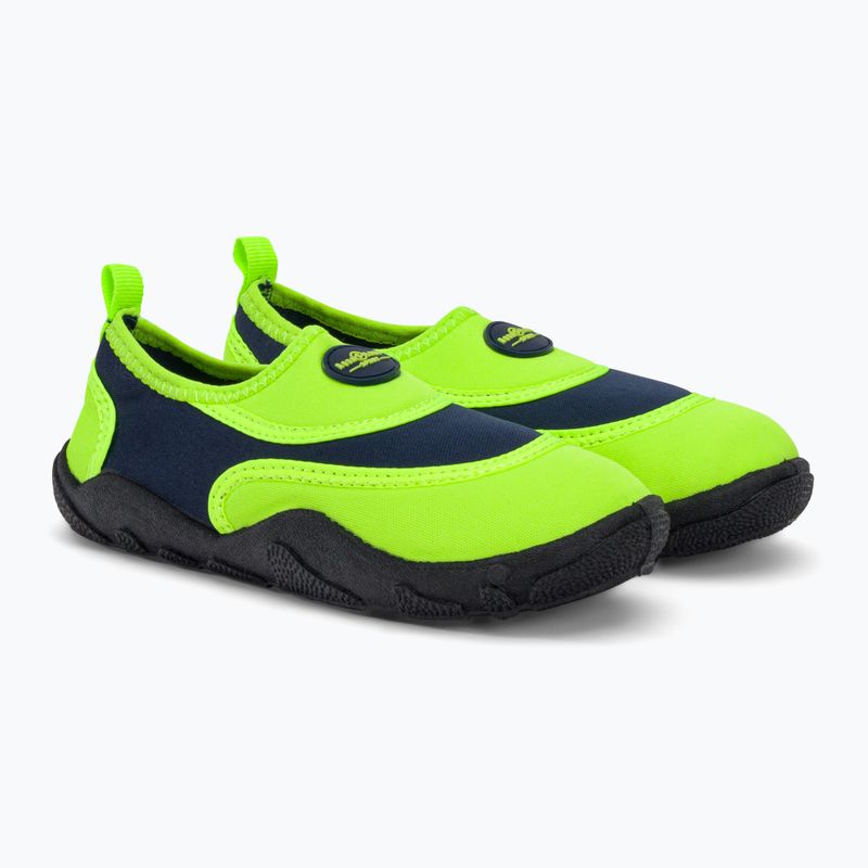 Buty do wody juniorskie Aqualung Beachwalker bright green/navy blue 4