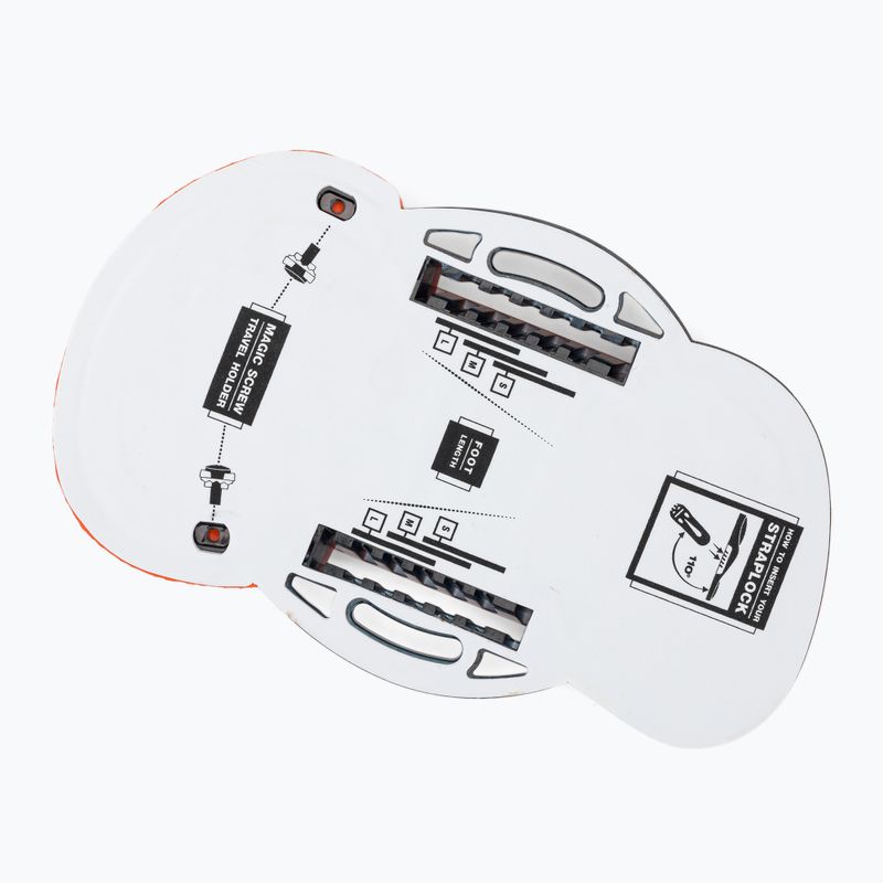 Pady i strapy do kiteboardu F-ONE Platinum 3 Bindings + Handle Slate/Flame 5
