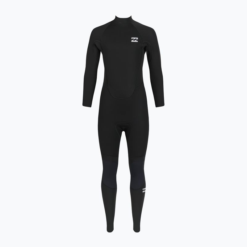Pianka do pływania dziecięca Billabong 3/2 mm Intruder Back Zip GBS black 2