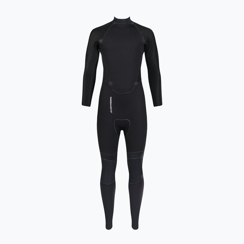 Pianka do pływania dziecięca Billabong 3/2 mm Intruder Back Zip GBS black 4