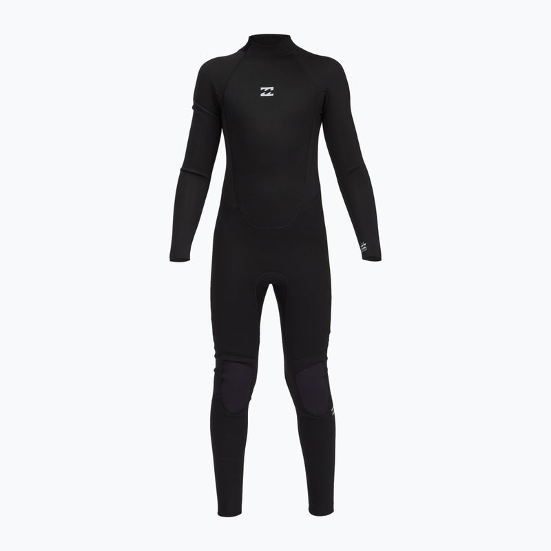 Pianka do pływania dziecięca Billabong 3/2 mm Intruder Back Zip GBS black 6