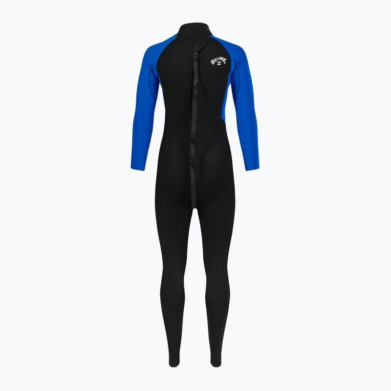 Pianka do pływania dziecięca Billabong 4/3 mm Intruder Back Zip GBS blue 3