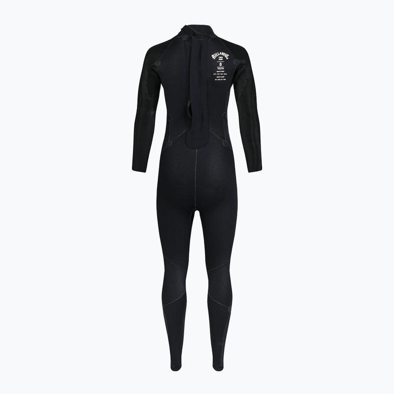 Pianka do pływania dziecięca Billabong 4/3 mm Intruder Back Zip GBS blue 5