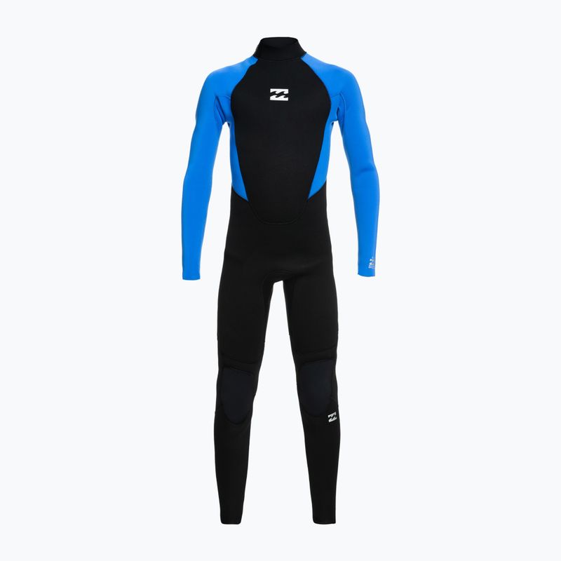 Pianka do pływania dziecięca Billabong 4/3 mm Intruder Back Zip GBS blue 6