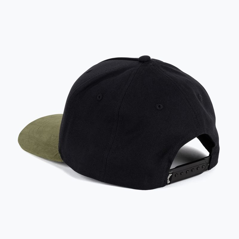 Czapka z daszkiem męska Billabong Stacked black 3