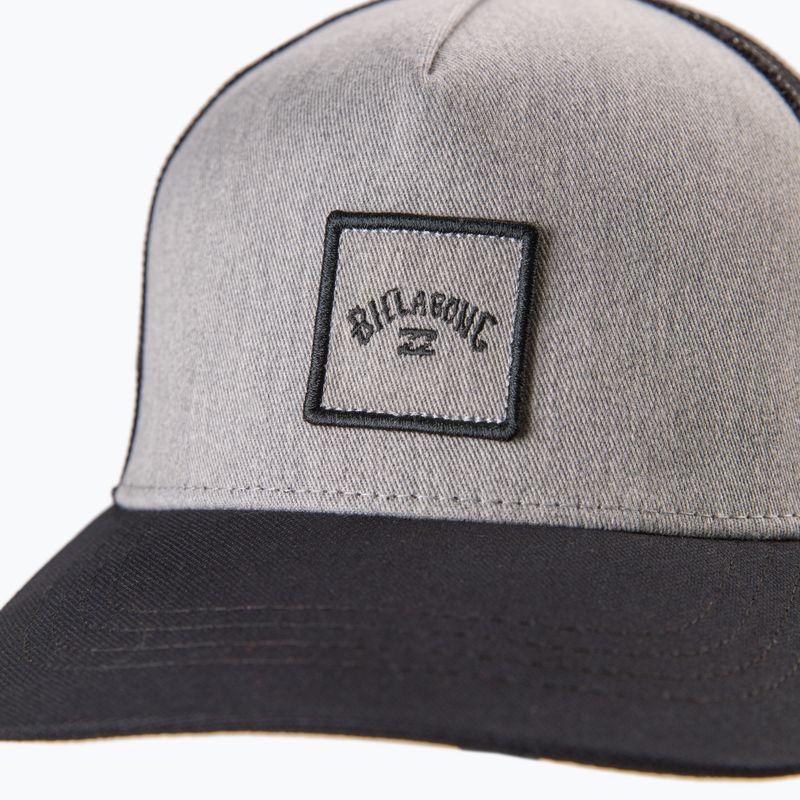 Czapka z daszkiem Billabong Stacked Trucker grey heather 3