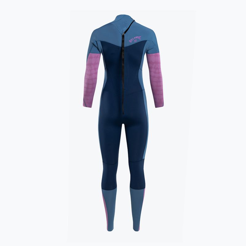 Pianka do pływania damska Billabong 4/3 mm Synergy Back Zip river 3