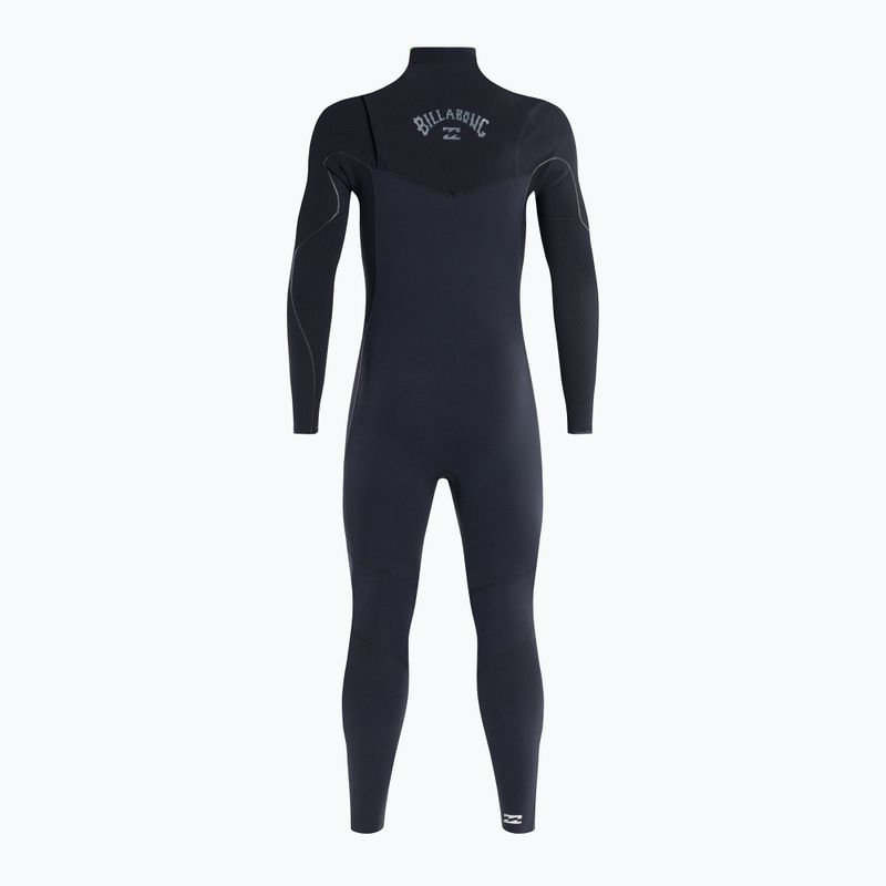 Pianka do pływania męska Billabong 4/3 mm Furnace Comp Chest Zip black 3