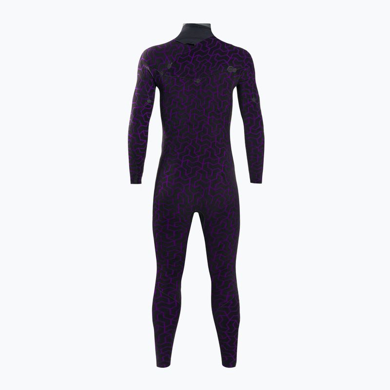 Pianka do pływania męska Billabong 5/4 mm Furnace 2021 Chest Zip black 5