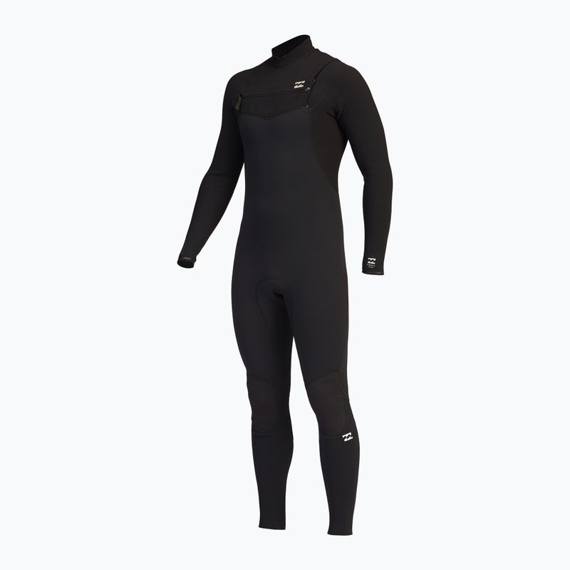 Pianka do pływania męska Billabong 5/4 mm Furnace 2021 Comp Chest Zip black 6