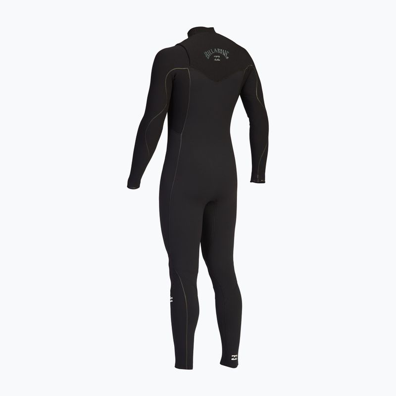 Pianka do pływania męska Billabong 5/4 mm Furnace 2021 Comp Chest Zip black 7