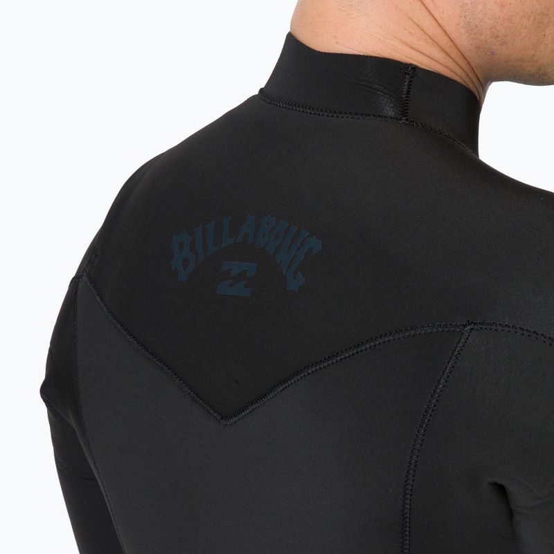 Pianka do pływania męska Billabong 5/4 mm Absolute 2021 Chest Zip black hash 5