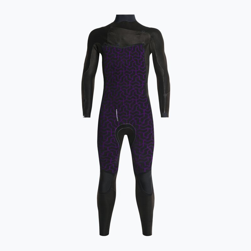 Pianka do pływania męska Billabong 5/4 mm Absolute 2021 Chest Zip black hash 9