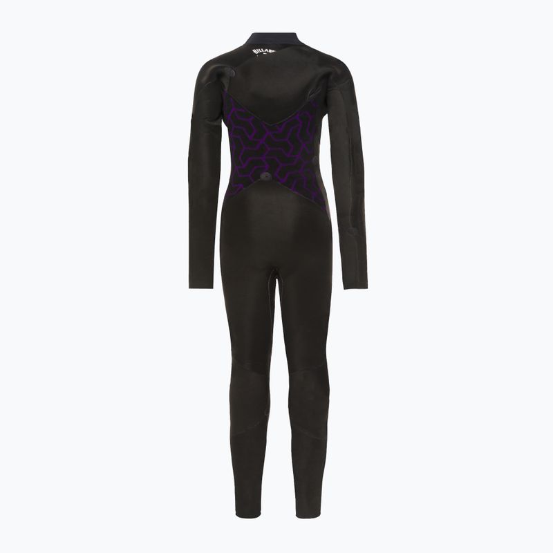 Pianka do pływania dziecięca Billabong 5/4 mm Absolute Chest Zip navy 5