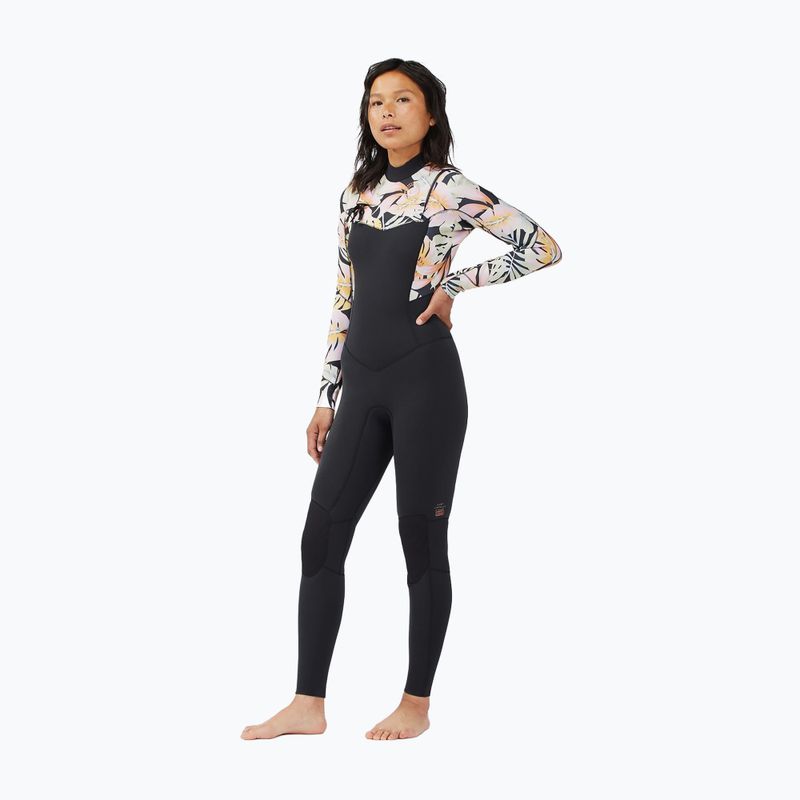 Pianka do pływania damska  Billabong 3/2 mm Salty Dayz Chest Zip paradise black 8