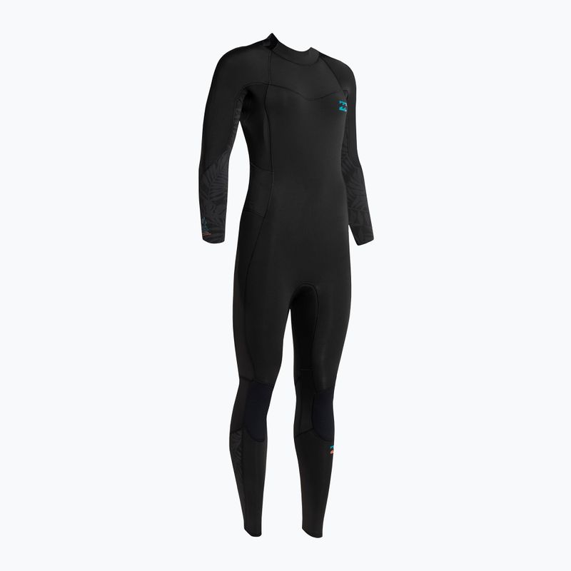 Pianka do pływania damska Billabong 5/4 mm Synergy Back Zip black palms