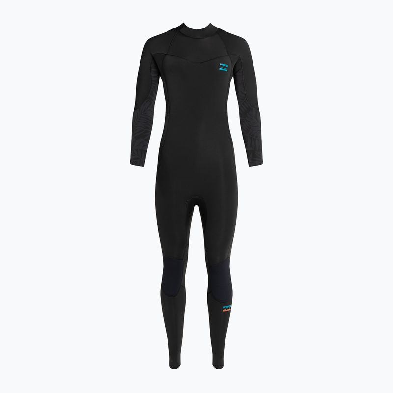 Pianka do pływania damska Billabong 5/4 mm Synergy Back Zip black palms 2