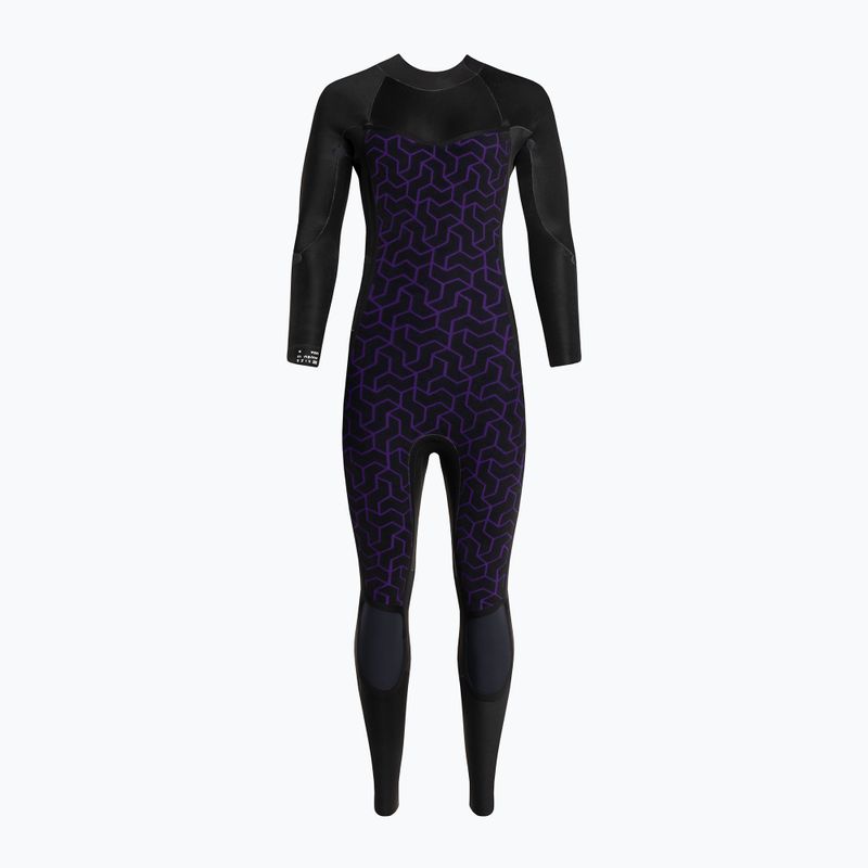Pianka do pływania damska Billabong 5/4 mm Synergy Back Zip black palms 4