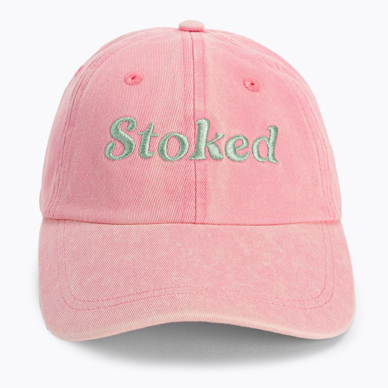 Czapka z daszkiem damska Billabong Stacked pink sunset 4
