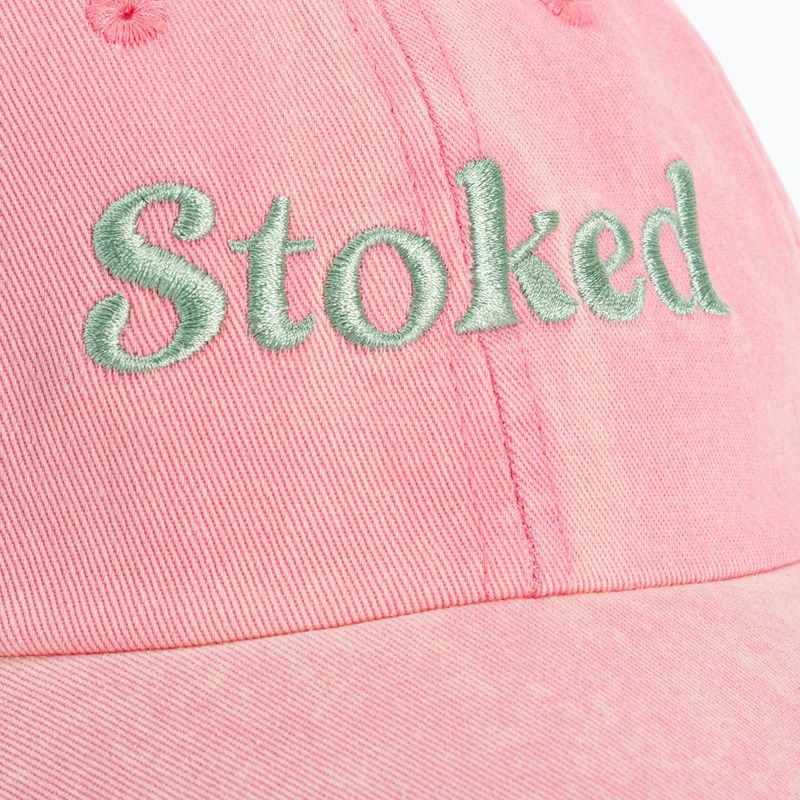 Czapka z daszkiem damska Billabong Stacked pink sunset 5