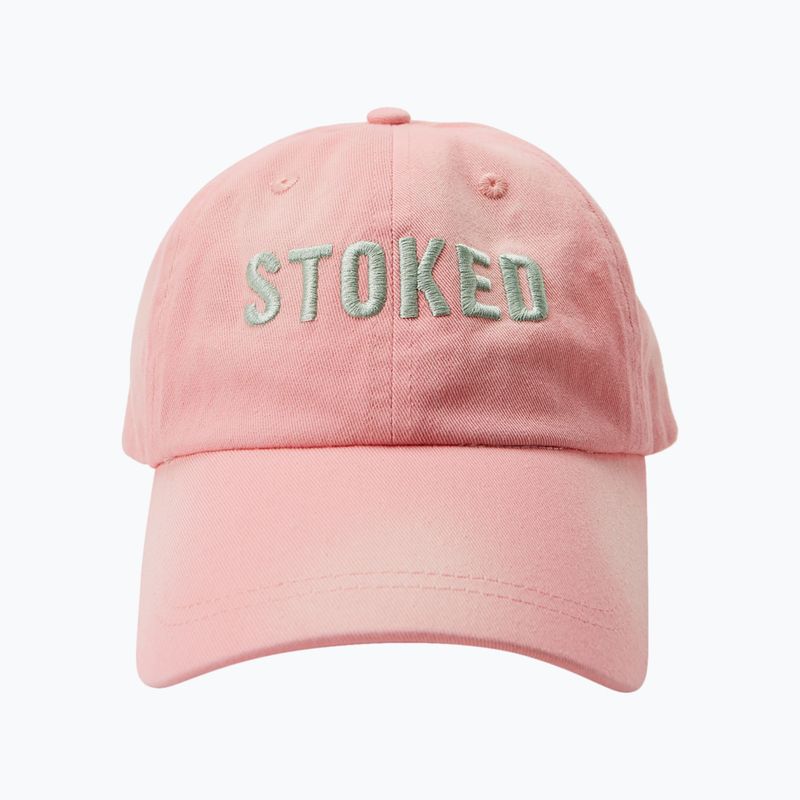 Czapka z daszkiem damska Billabong Stacked pink sunset 7