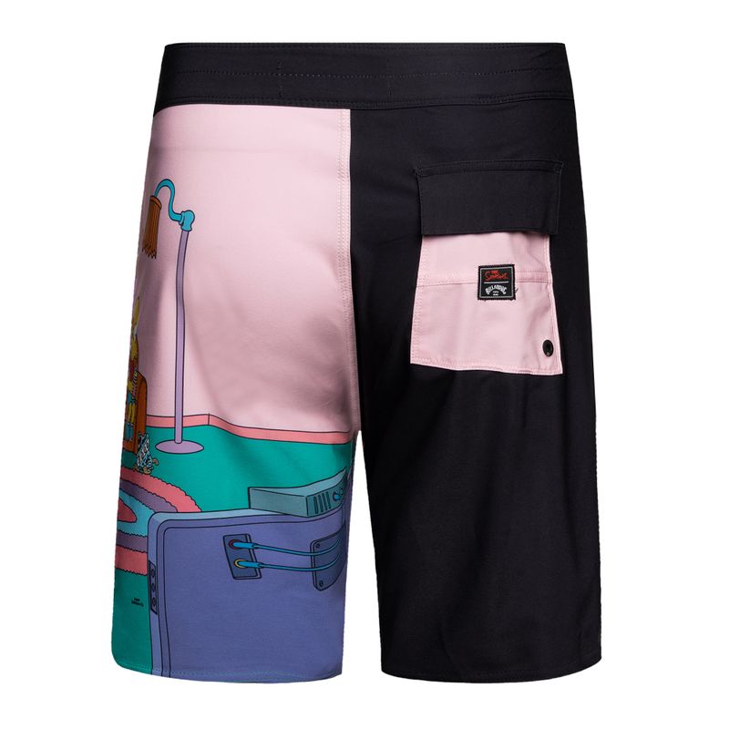 Szorty kąpielowe męskie Billabong Simpsons Family Couch black 6