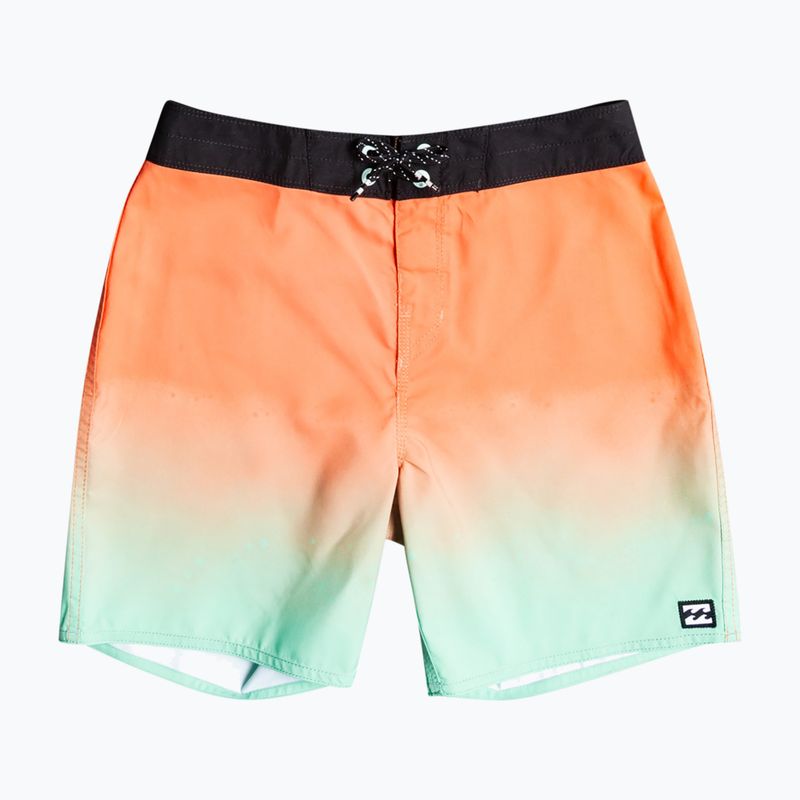 Szorty kąpielowe dziecięce Billabong All Day Fade OG orange