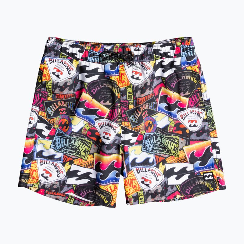 Szorty kąpielowe dziecięce Billabong Sundays multicolor