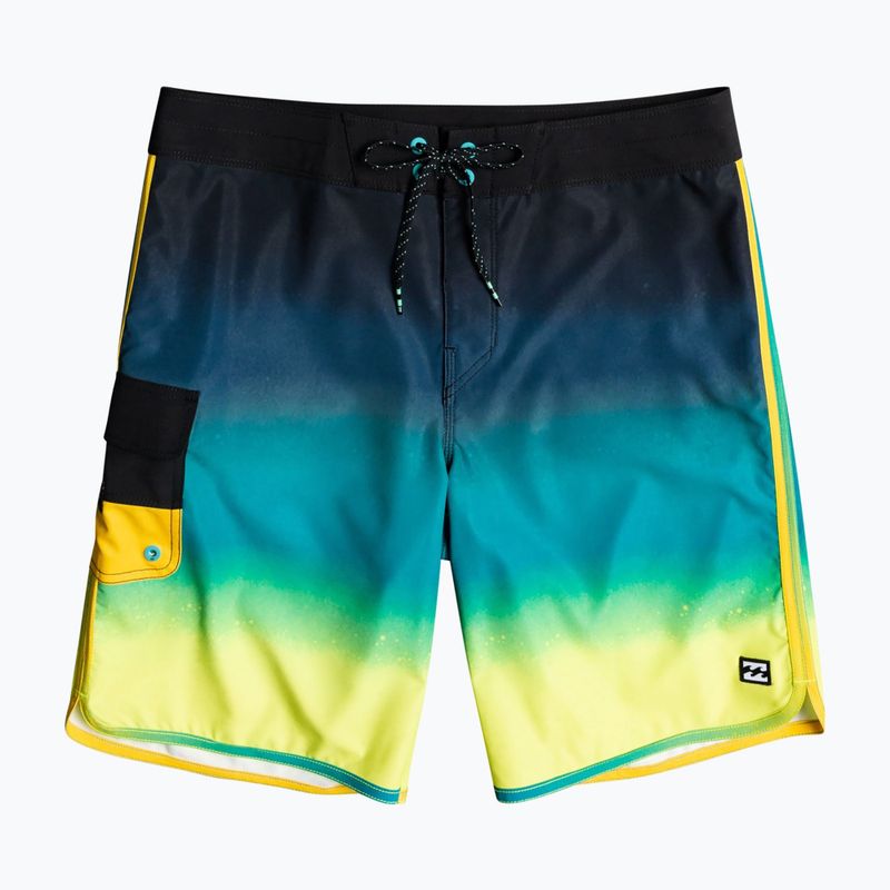 Szorty kąpielowe dziecięce Billabong 73 Fade Pro black