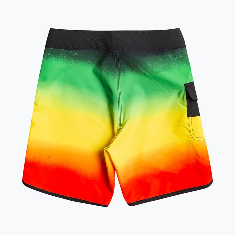 Szorty kąpielowe dziecięce Billabong 73 Fade Pro rasta 2
