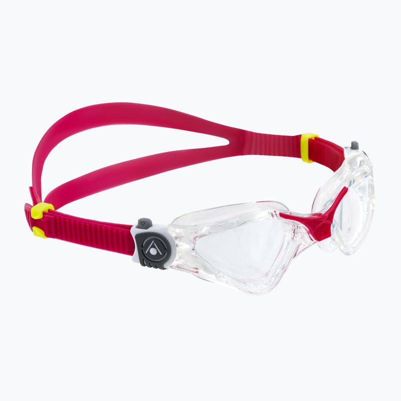 Okulary do pływania dziecięce Aquasphere Kayenne Compact 2022 raspberry/clear