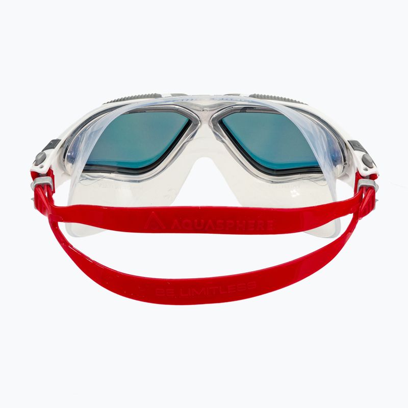 Maska do pływania Aquasphere Vista white/red MS5050915LMR 5