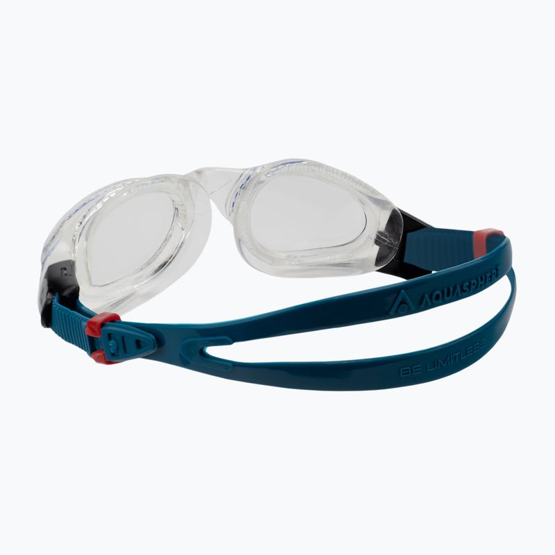 Okulary do pływania Aquasphere Kaiman 2022 clear/petrol/clear 4
