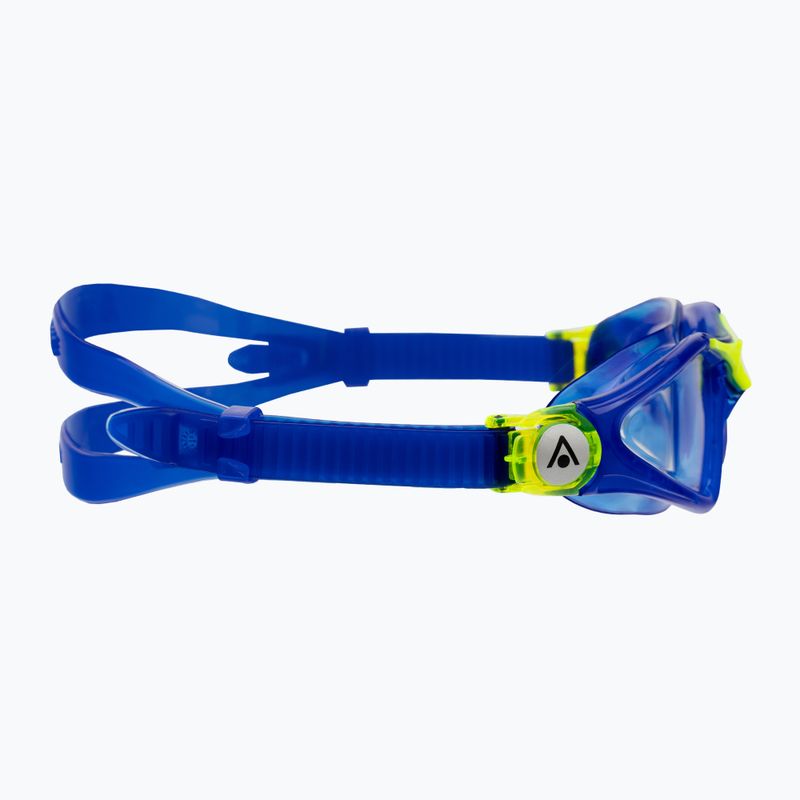 Okulary do pływania dziecięce Aquasphere Kayenne 2022 blue/yellow/clear 3