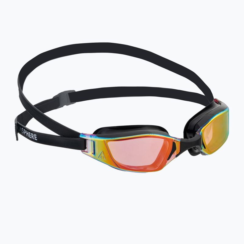 Okulary do pływania Aquasphere Xceed black/black/mirror red EP3030101LMR