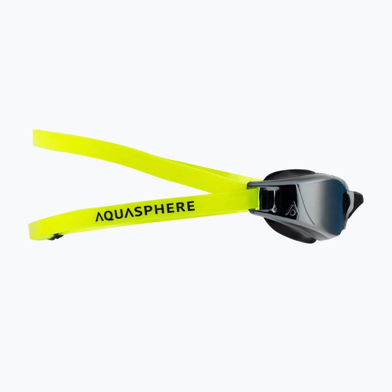 Okulary do pływania Aquasphere Xceed black/yellow/mirror silver 3