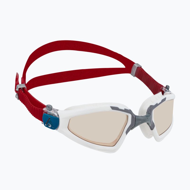 Okulary do pływania Aquasphere Kayenne Pro 2022 white/grey/ photochromatic