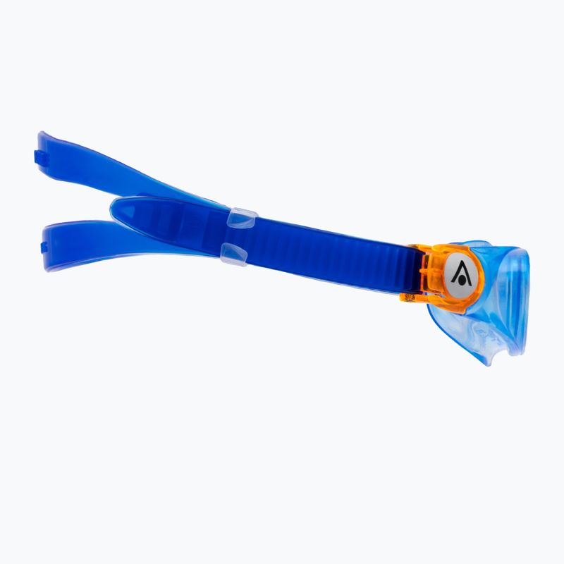 Okulary do pływania dziecięce Aquasphere Moby Kid blue/orange/clear 3