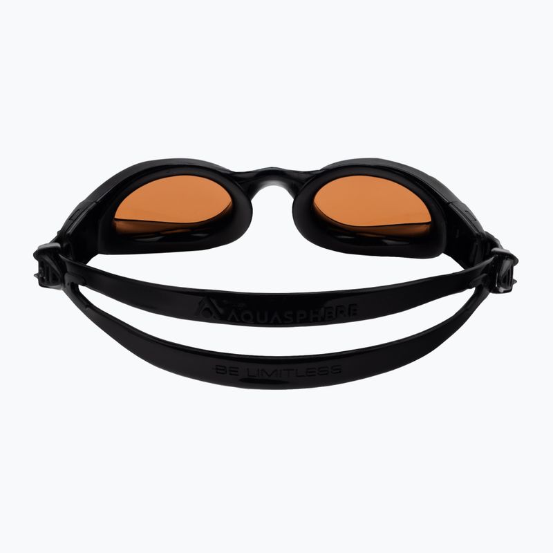 Okulary do pływania Aquasphere Kaiman black/black/amber 5